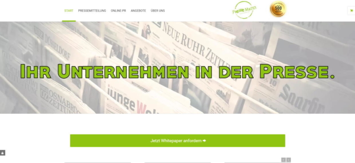 WordPress Webseite Schleswig